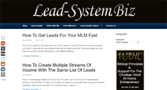 Desktop Screenshot of lead-system.biz